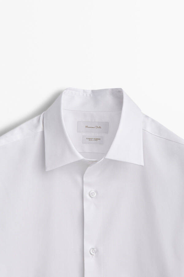 Slim Fit Stretch Cotton Shirt - 15