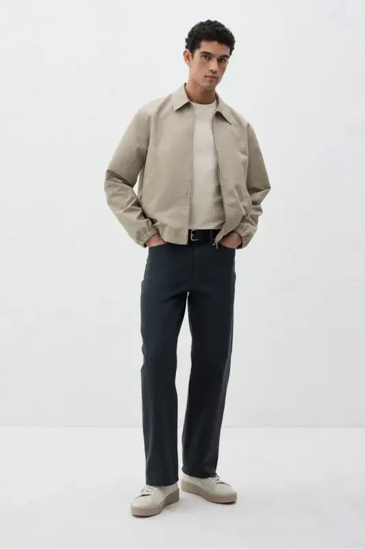 Slim Fit T-Shirt-Light Beige - 2