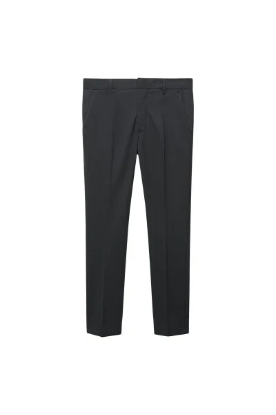 Slim Fit Pantolon Takım-Siyah - 3