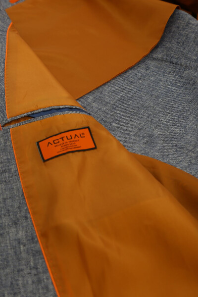 Slim Fit Tek Ceket 7165-R1 Laci-Laci - 4