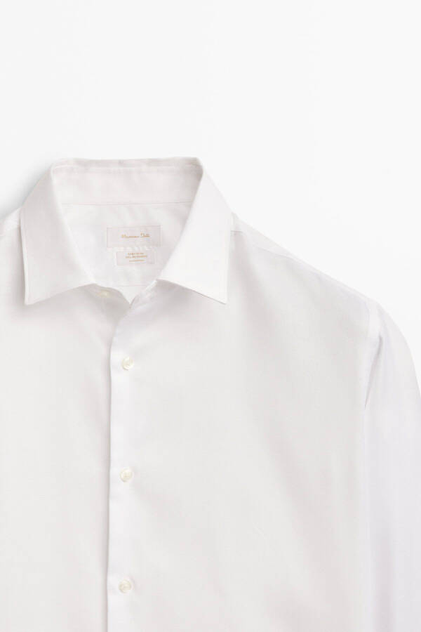 Slim fit, textured shirt, easy to iron. - 7