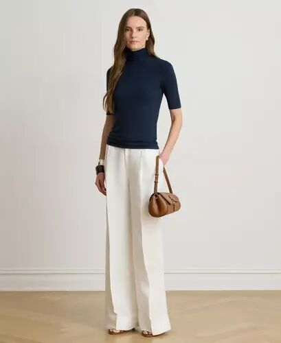 Slim-Fit Turtleneck-Lauren Navy - 2