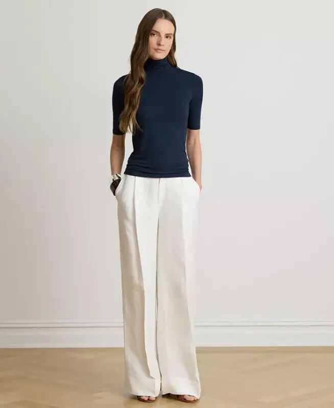 Slim-Fit Turtleneck-Lauren Navy - 5