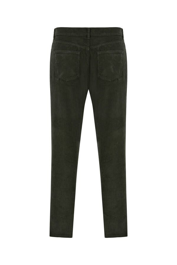 Slim Fit Velvet Trousers - 15