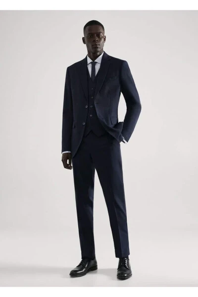 Slim fit waistcoat - MANGO MAN (1)