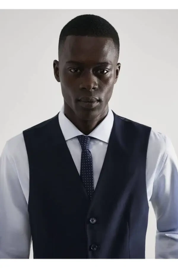 Slim fit waistcoat - 5