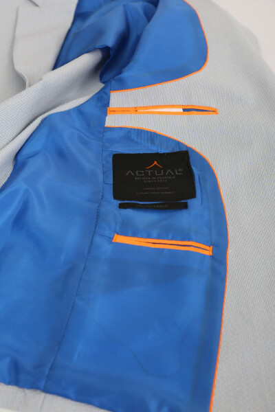 Slim Fit Yengil Jaket 7161-R7 - 4