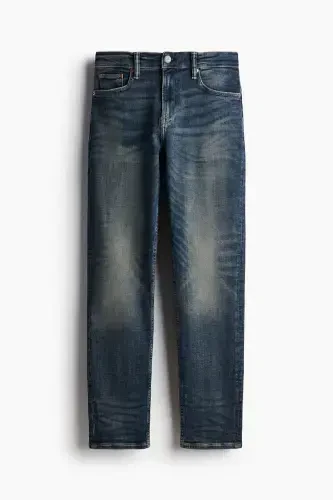Slim Jeans-Dark denim blue - H&M (1)