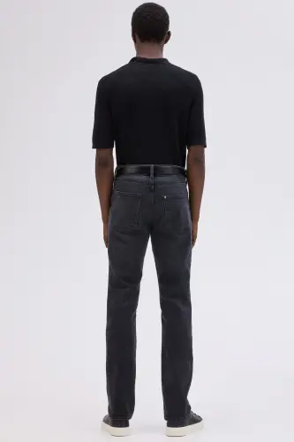 Slim Jeans-Siyah - 4