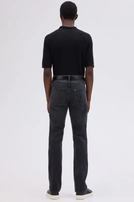 Slim Jeans-Siyah - 4
