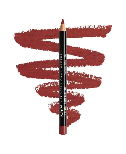 Slim Lip Pencil Creamy Long-Lasting Lip Liner-Auburn - 9