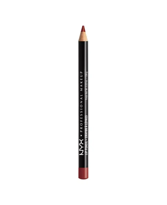 Slim Lip Pencil Creamy Long-Lasting Lip Liner-Auburn - 2