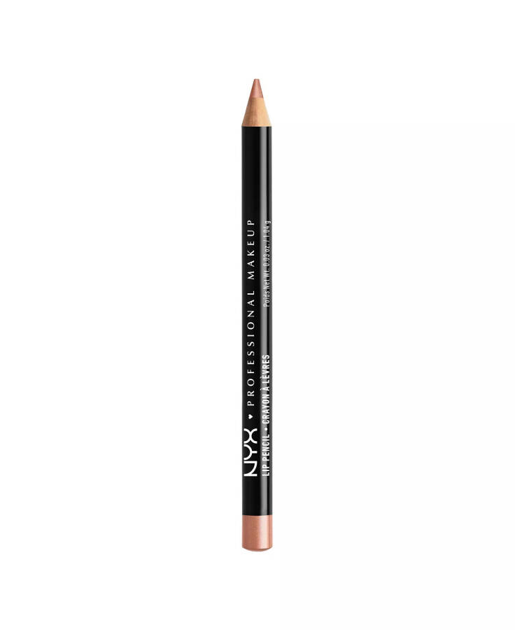 Slim Lip Pencil Creamy Long-Lasting Lip Liner Beige - 2