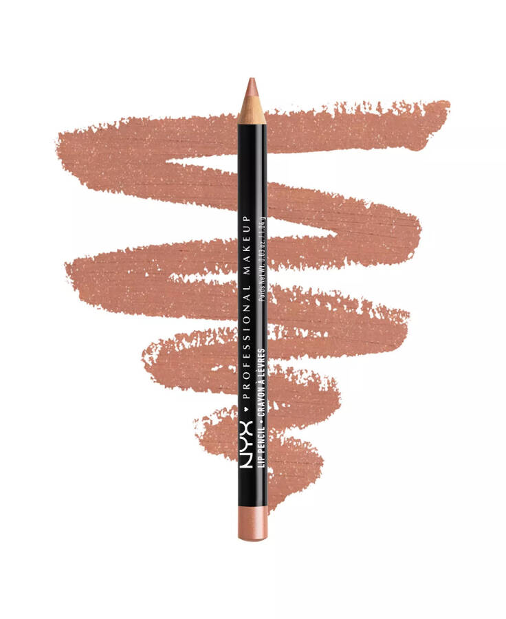 Slim Lip Pencil Creamy Long-Lasting Lip Liner Beige - 10