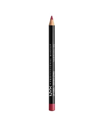 Slim Lip Pencil Creamy Long-Lasting Lip Liner - Burgundy - 2