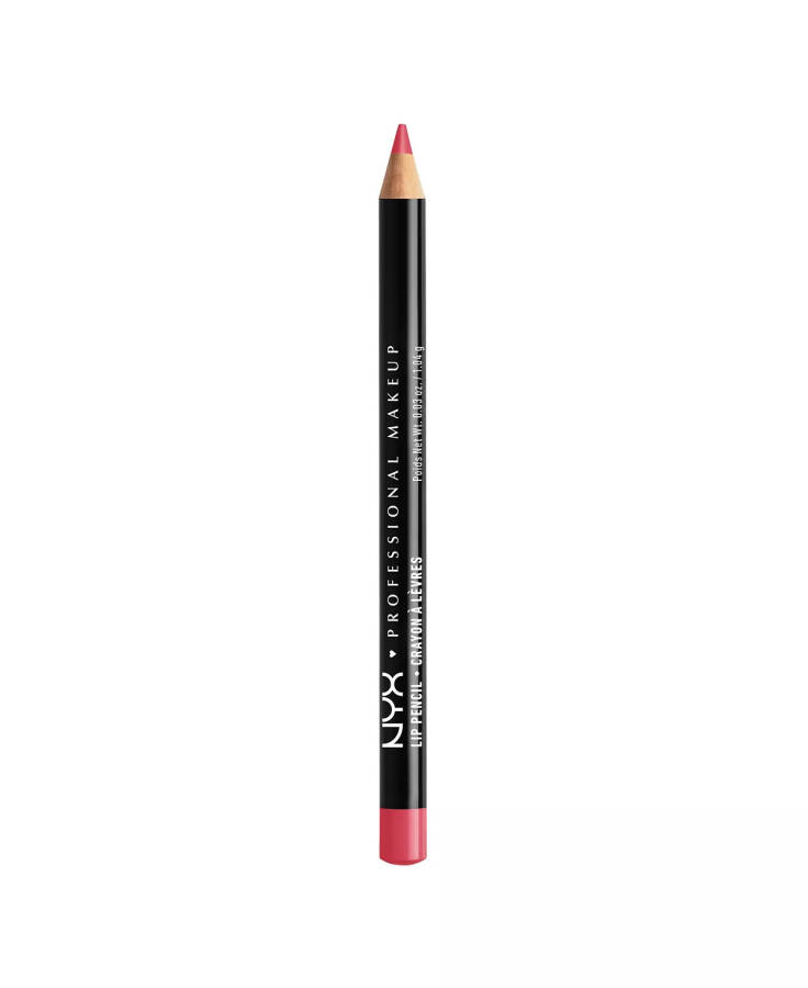 Slim Lip Pencil Creamy Long-Lasting Lip Liner Cherry Red - 2