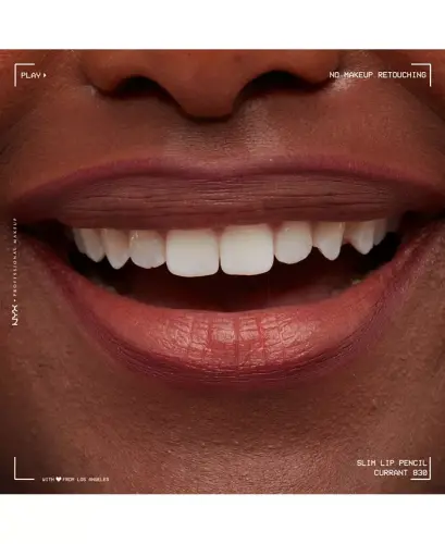 Slim Lip Pencil Creamy Long-Lasting Lip Liner-Currant - 8