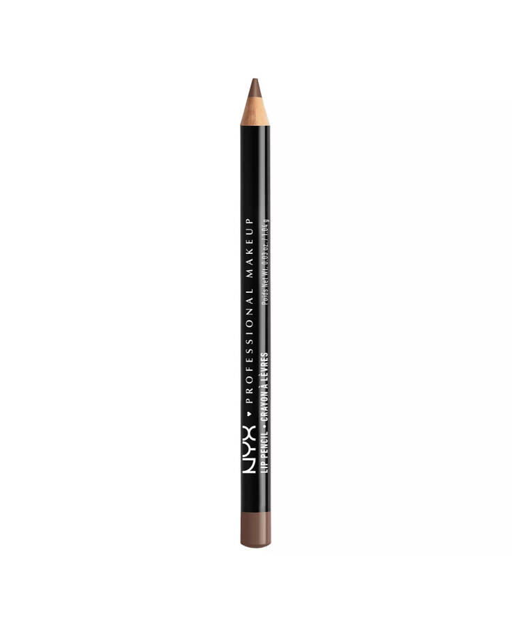 Slim Lip Pencil Creamy Long-Lasting Lip Liner Espresso - 2