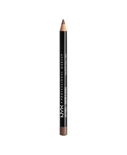 Slim Lip Pencil Creamy Long-Lasting Lip Liner - Espresso - NYX PROFESSIONAL MAKEUP (1)