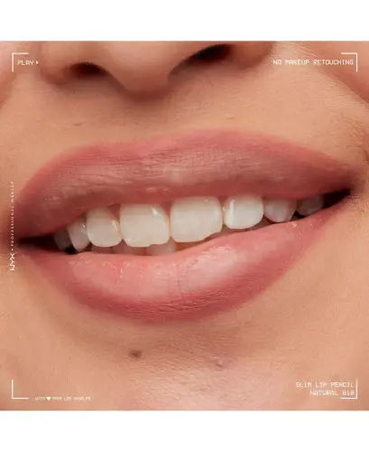 Slim Lip Pencil Creamy Long-Lasting Lip Liner-Natural - 8