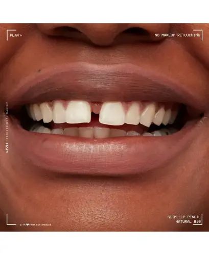 Slim Lip Pencil Creamy Long-Lasting Lip Liner-Natural - 9