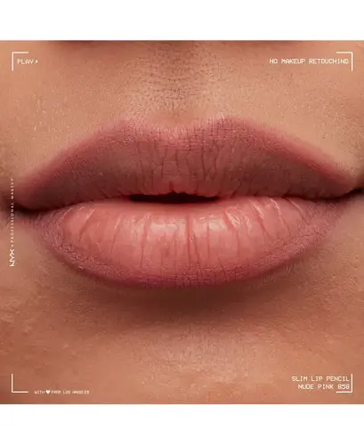 Slim Lip Pencil Creamy Long-Lasting Lip Liner - Nude Pink - 7