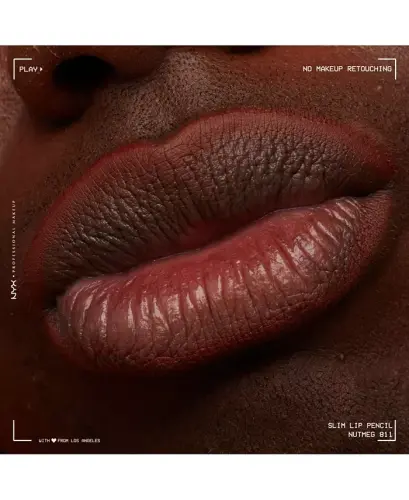 Slim Lip Pencil Creamy Long-Lasting Lip Liner-Nutmeg - 9