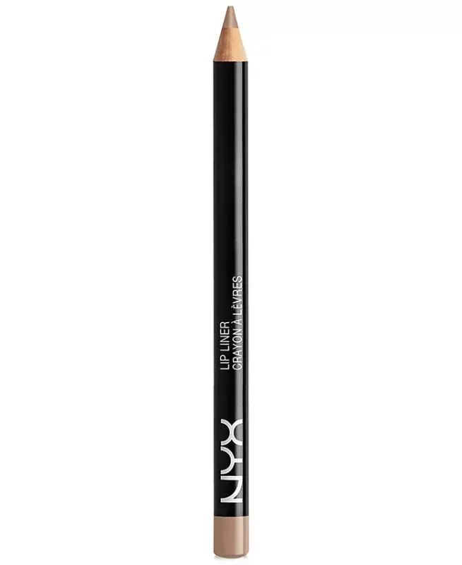 Slim Lip Pencil Creamy Long-Lasting Lip Liner - Nutmeg - NYX PROFESSIONAL MAKEUP