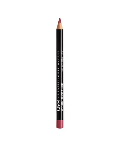 Slim Lip Pencil Creamy Long-Lasting Lip Liner - Plump Plum - NYX PROFESSIONAL MAKEUP (1)