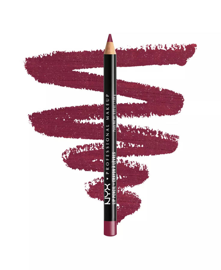 Slim Lip Pencil Creamy Long-Lasting Lip Liner Prune - 6