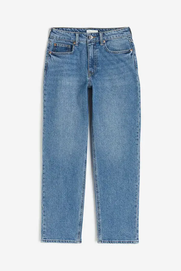 Slim Straight High Ankle Jeans - 3