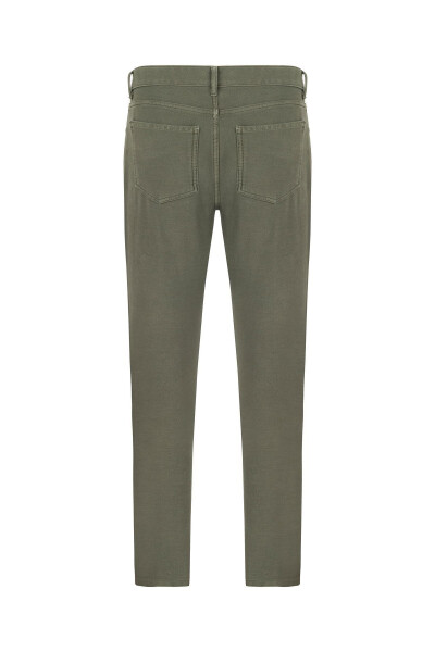 Slim Straight Trousers - 10