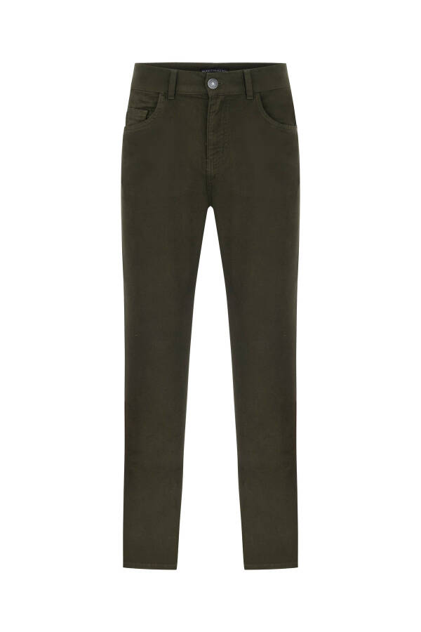 Slim Straight Trousers - 11