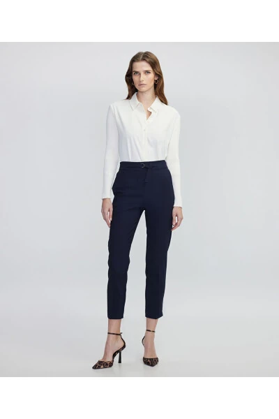 Slim strap pants - İPEKYOL (1)