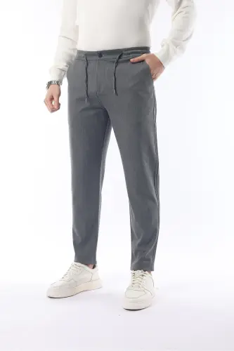 Slimfit Jogger Сезонные Серые Эластичные Удобные Брюки-Серый - İDS COLLECTİON (1)