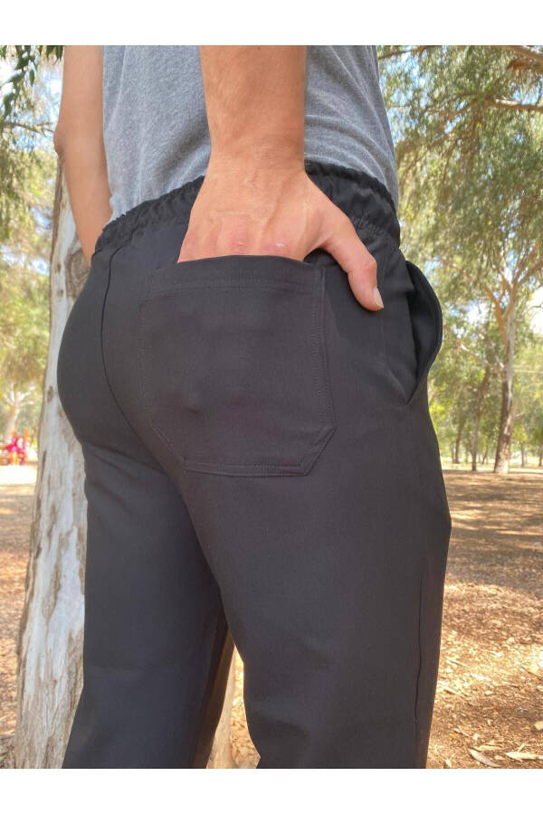 Slimfit Seasonal Black Lycra Comfortable Jogger Pants - 14