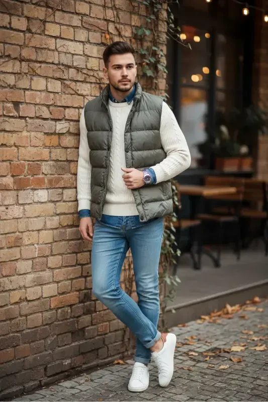 Slimfit Shishma Yelek - 2