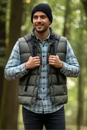 Slimfit Shishma Yelek - 3