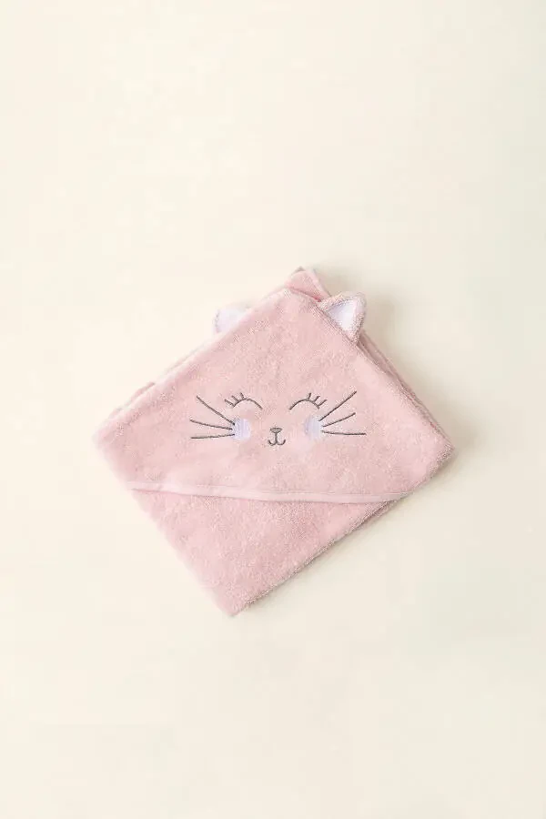 Слинг для новорожденных Kitty Розовый 75x75 - 13