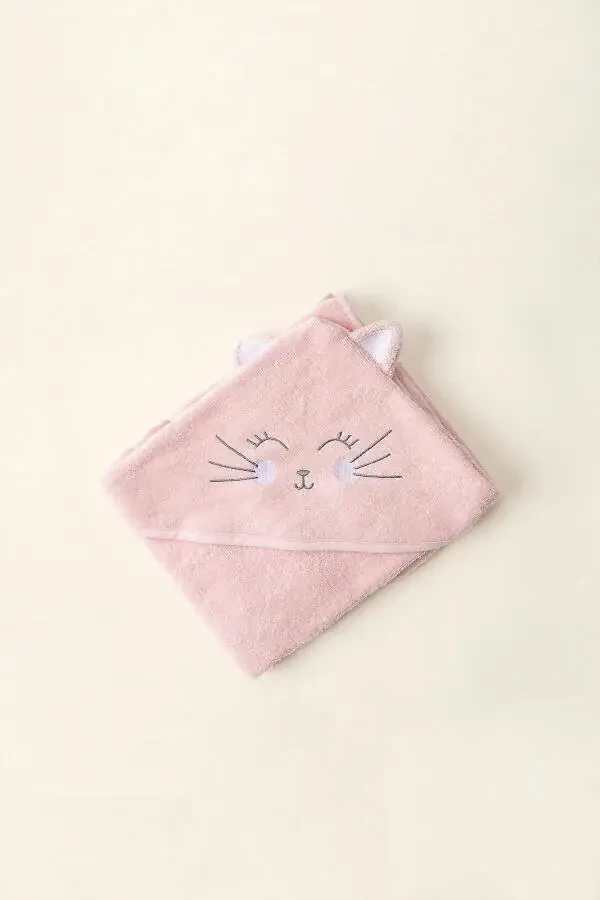 Слинг для новорожденных Kitty Розовый 75x75 - 9