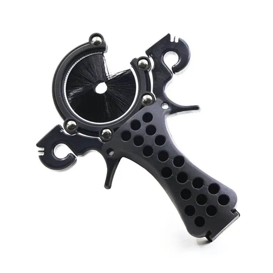 Slingshot Crossbow Shooting Fish Black Portable Great Power Nylon Stainless Steel More Efficient Fishing Gear - 9