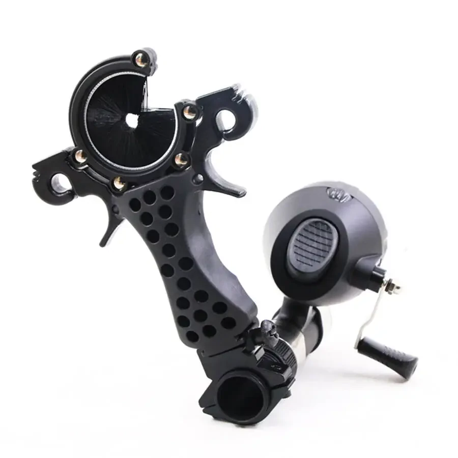 Slingshot Crossbow Shooting Fish Black Portable Great Power Nylon Stainless Steel More Efficient Fishing Gear - 10