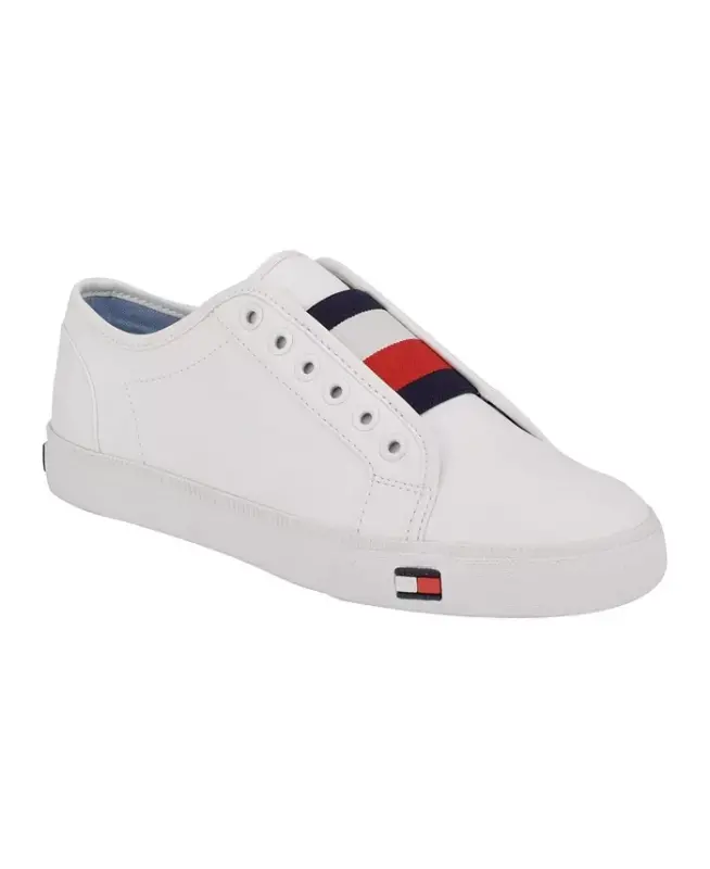 Slip-On Anni Dark Blue Casual Sneakers - TOMMY HILFIGER