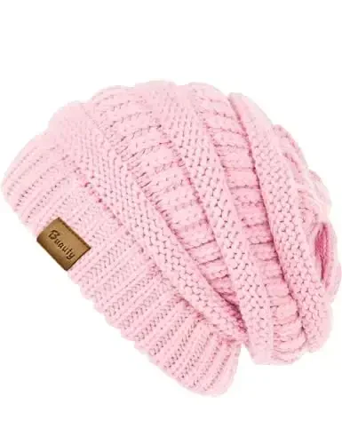 Slouchy Beanies для женщин, вязаные зимние шапки, подарки для дам, толстая шапка-бини, теплые шапки для холодной погоды - MODAZONE