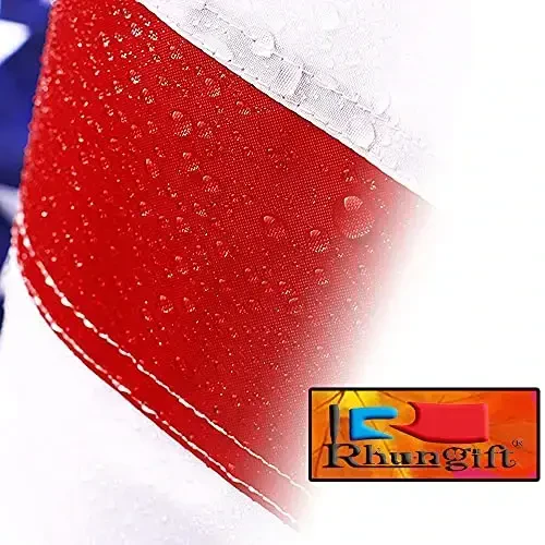 Slovakia Flag Polyester 3 ft x 5 ft,Canvas Header and Double Stitched - Slovak National Flags Polyester with Brass Grommets 90x150Cm - 5