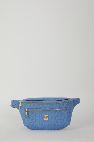 Small Alphabet Blue Women's Waist Bag 05PO22Y1542 - 22