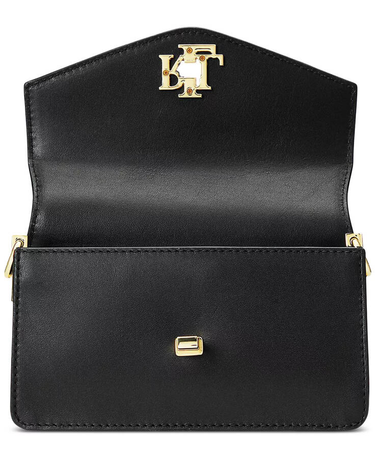 Small Leather Tayler Convertible Crossbody Bag Black - 7