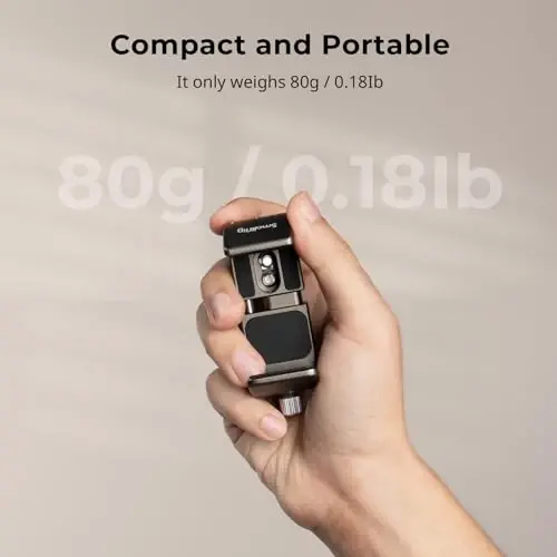 SMALLRIG Power Bank Holder, Power Bank Clamp Mount for Camera, Compatible with Width Range 2.1