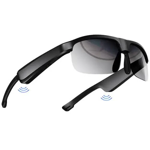 Smart Glasses, Polarized Bluetooth Sunglasses with Speaker, Voice Assistant, Open Ear, UV Protection Outdoor Audio Glass - 1