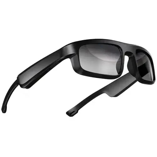 Smart Glasses, Polarized Bluetooth Sunglasses with Speaker, Voice Assistant, Open Ear, UV Protection Outdoor Audio Glass 